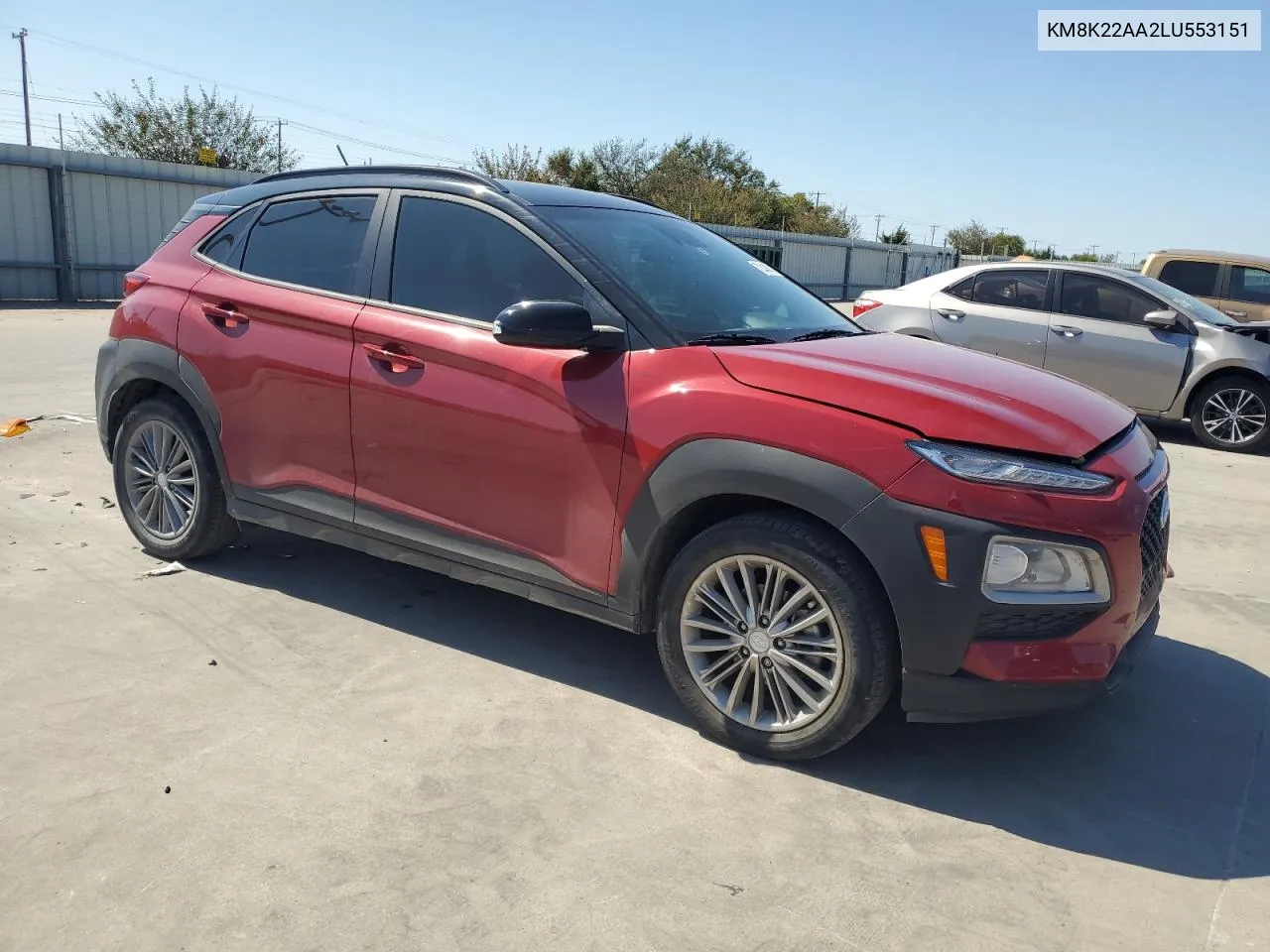 KM8K22AA2LU553151 2020 Hyundai Kona Sel