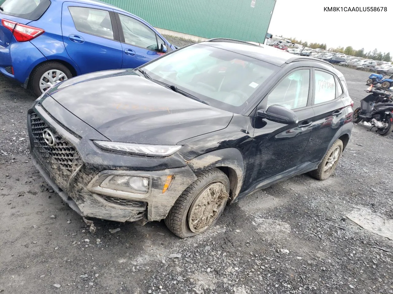 2020 Hyundai Kona Se VIN: KM8K1CAA0LU558678 Lot: 72892544