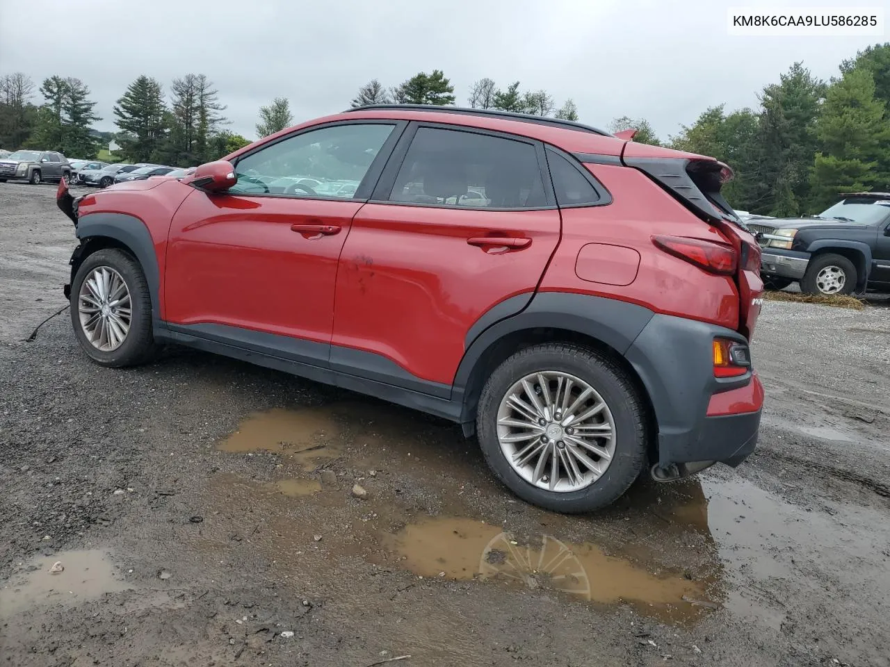 2020 Hyundai Kona Sel Plus VIN: KM8K6CAA9LU586285 Lot: 73229834