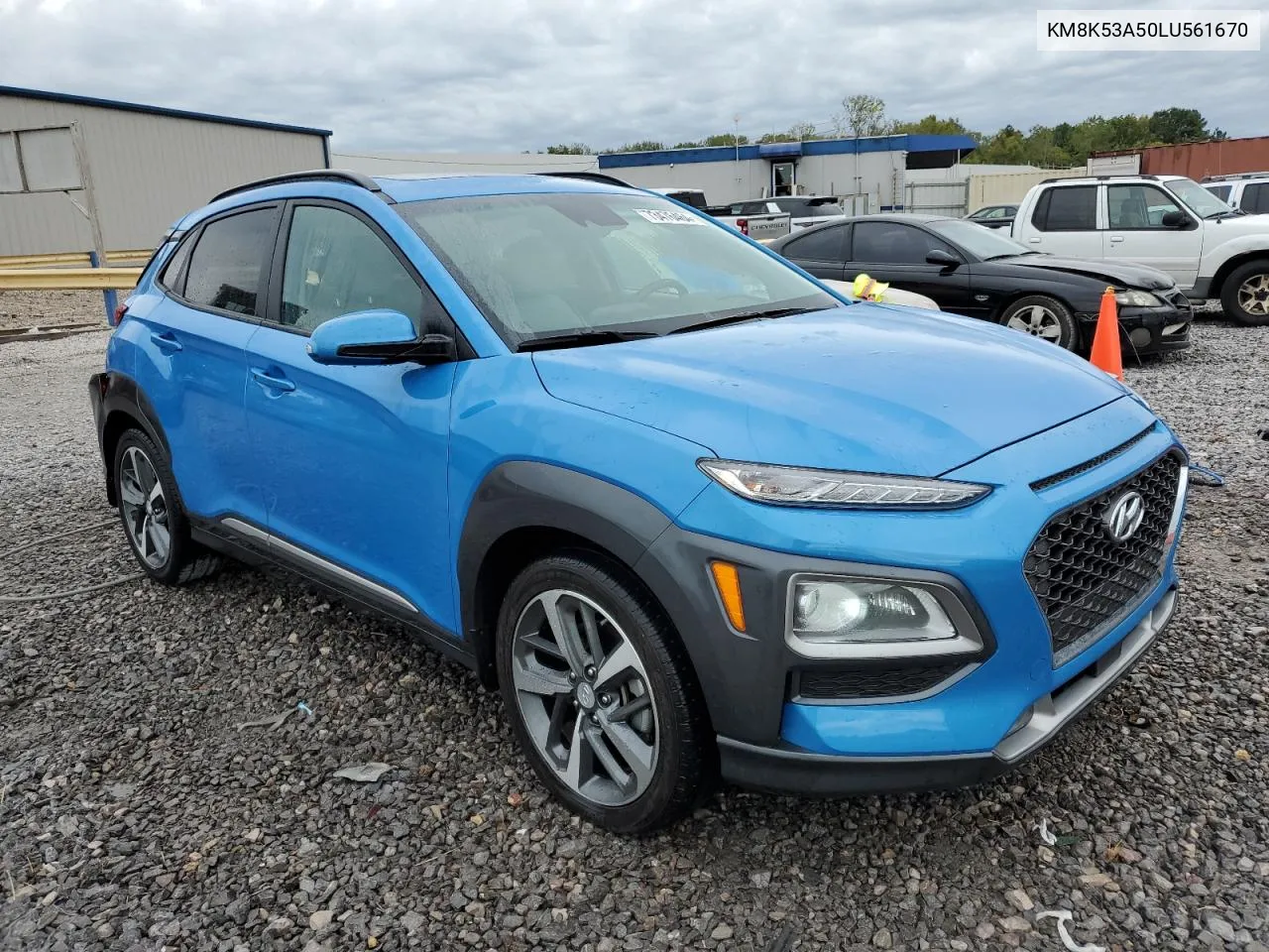 2020 Hyundai Kona Ultimate VIN: KM8K53A50LU561670 Lot: 73476464