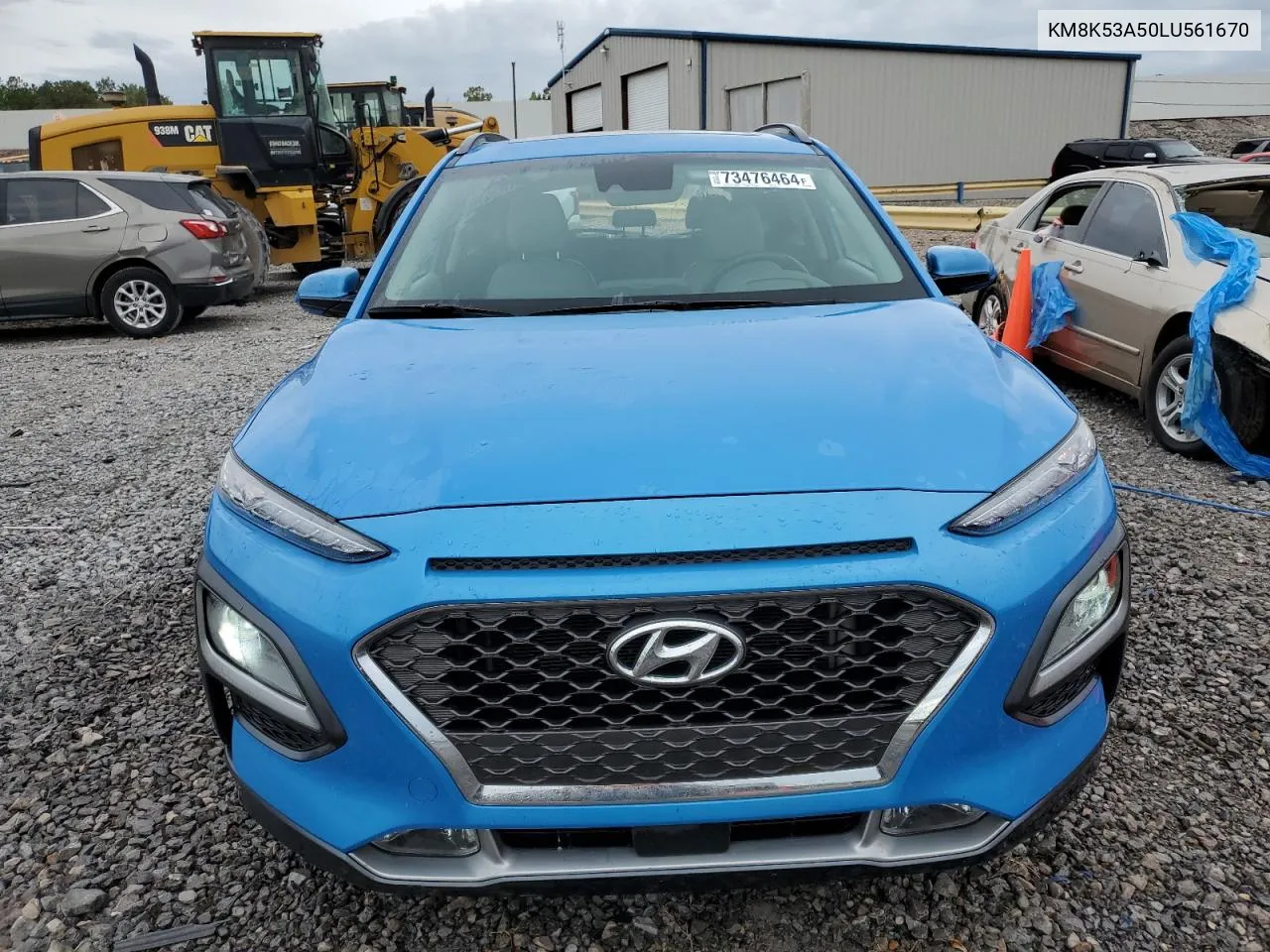 2020 Hyundai Kona Ultimate VIN: KM8K53A50LU561670 Lot: 73476464