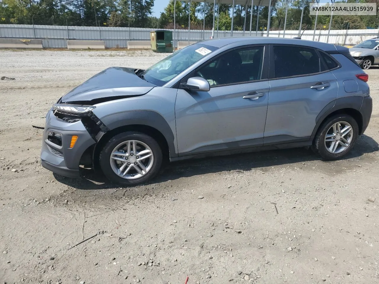 2020 Hyundai Kona Se VIN: KM8K12AA4LU515939 Lot: 74016214