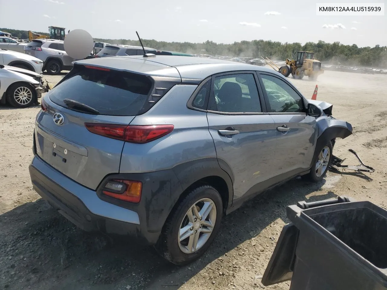 KM8K12AA4LU515939 2020 Hyundai Kona Se