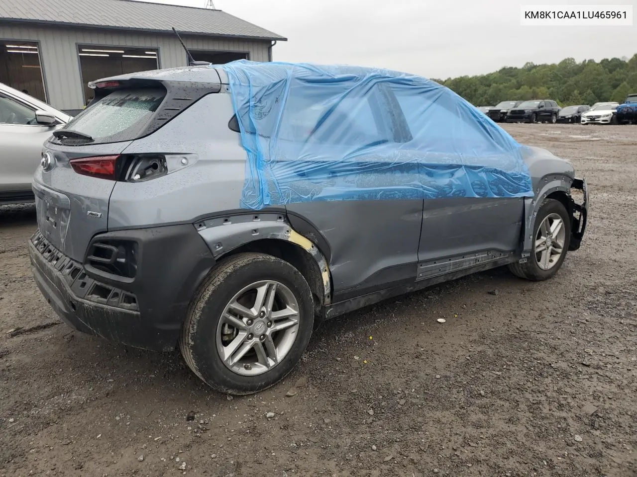 2020 Hyundai Kona Se VIN: KM8K1CAA1LU465961 Lot: 74170364