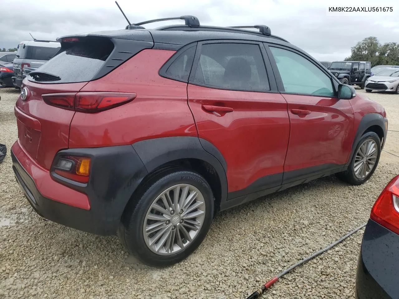 2020 Hyundai Kona Sel VIN: KM8K22AAXLU561675 Lot: 74290274