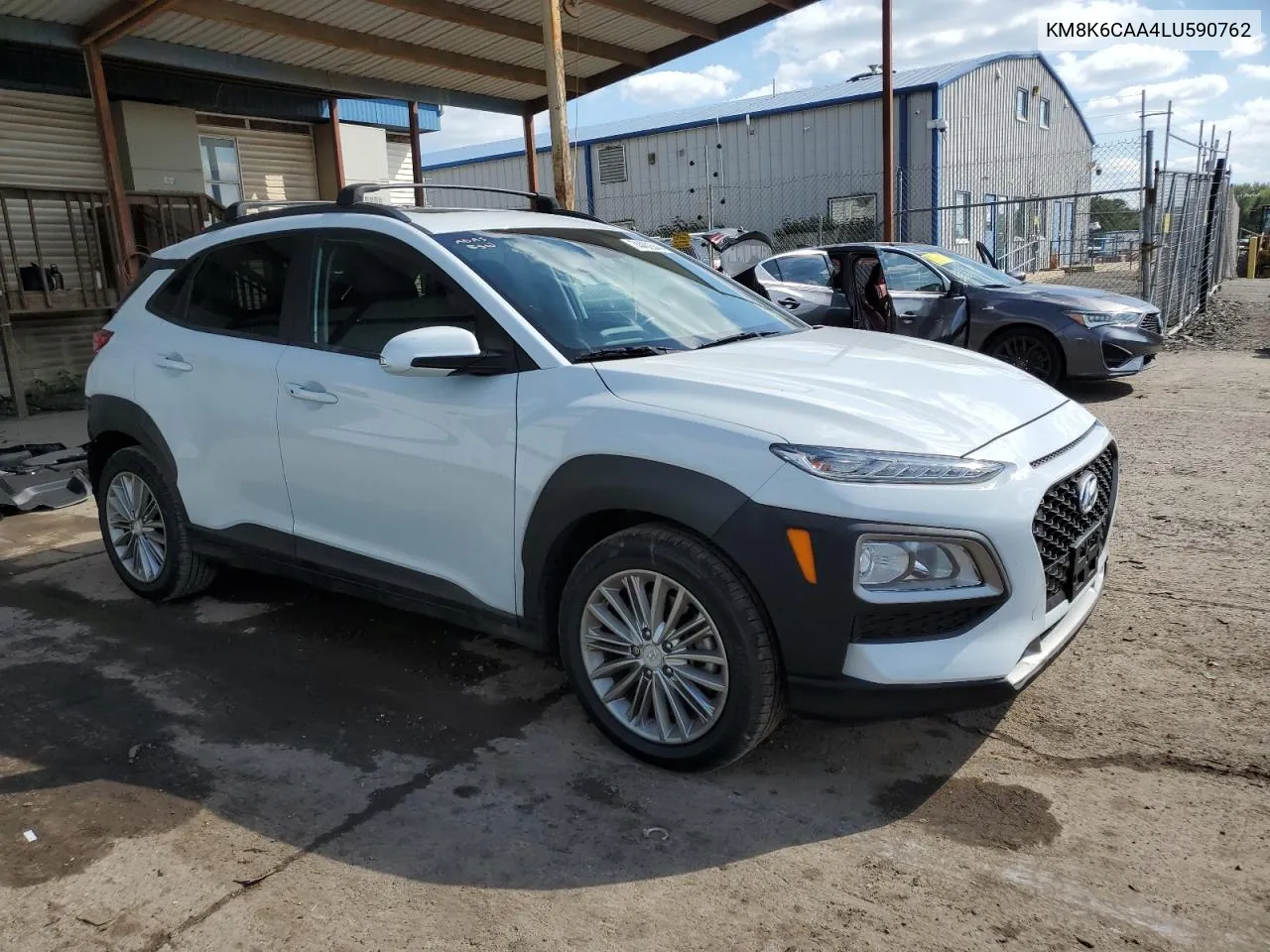 2020 Hyundai Kona Sel Plus VIN: KM8K6CAA4LU590762 Lot: 74462644