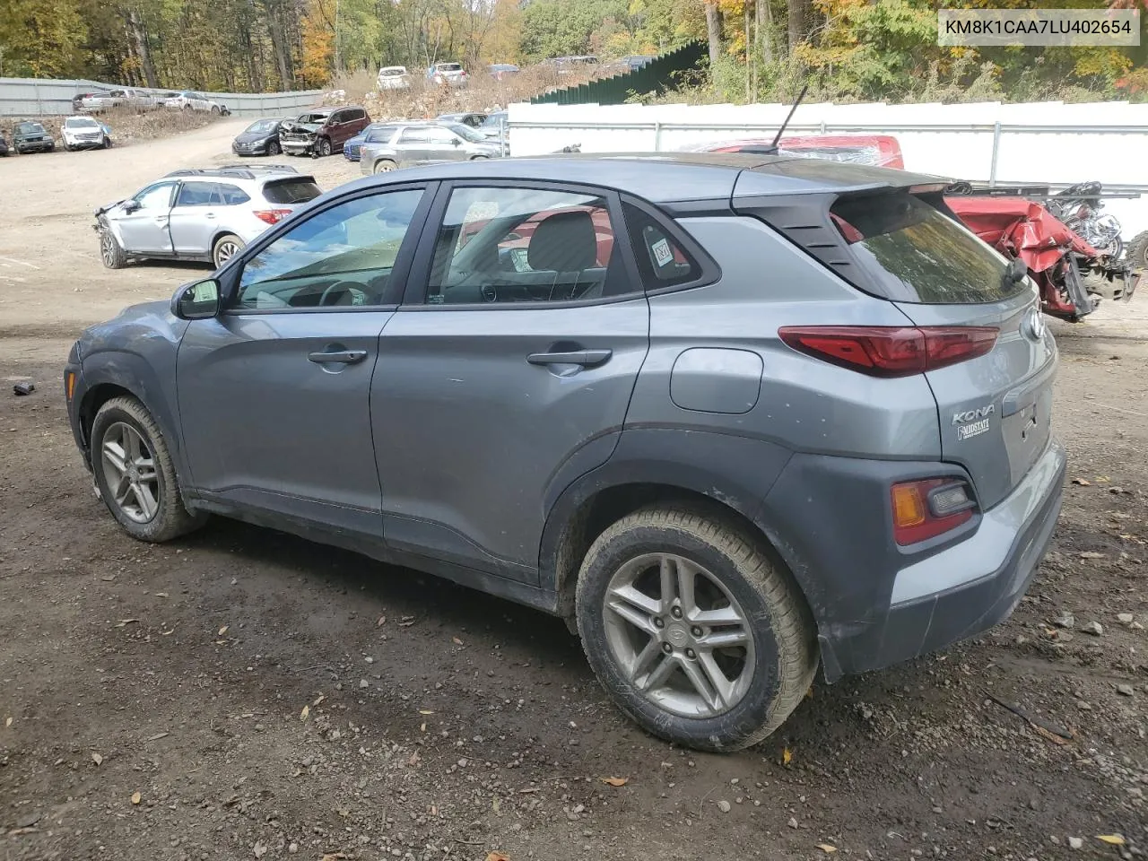 KM8K1CAA7LU402654 2020 Hyundai Kona Se