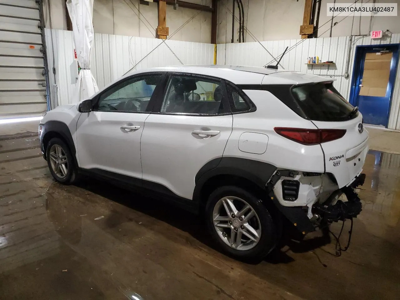 2020 Hyundai Kona Se VIN: KM8K1CAA3LU402487 Lot: 74955514