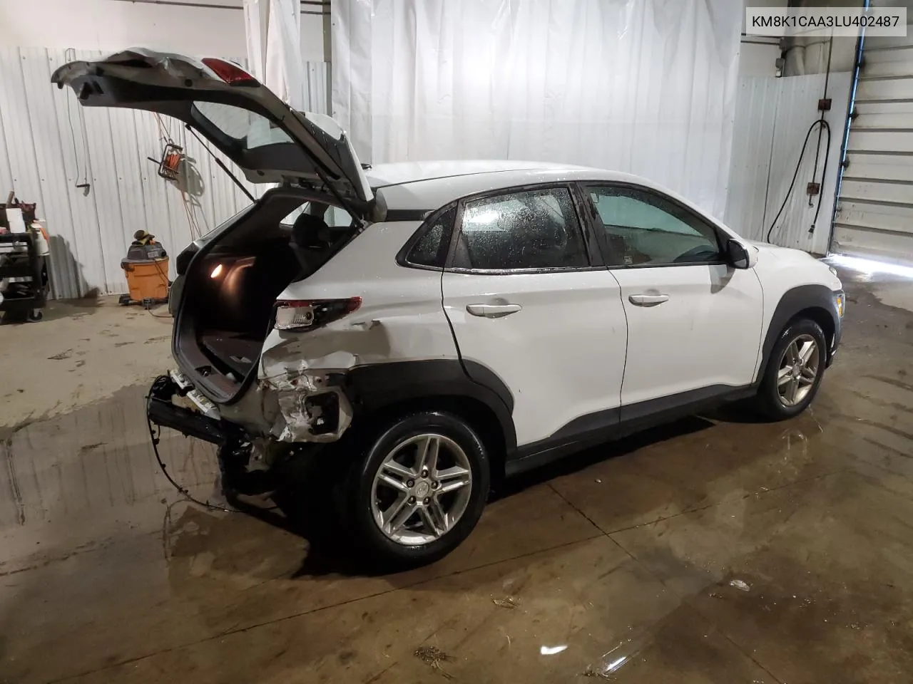 2020 Hyundai Kona Se VIN: KM8K1CAA3LU402487 Lot: 74955514