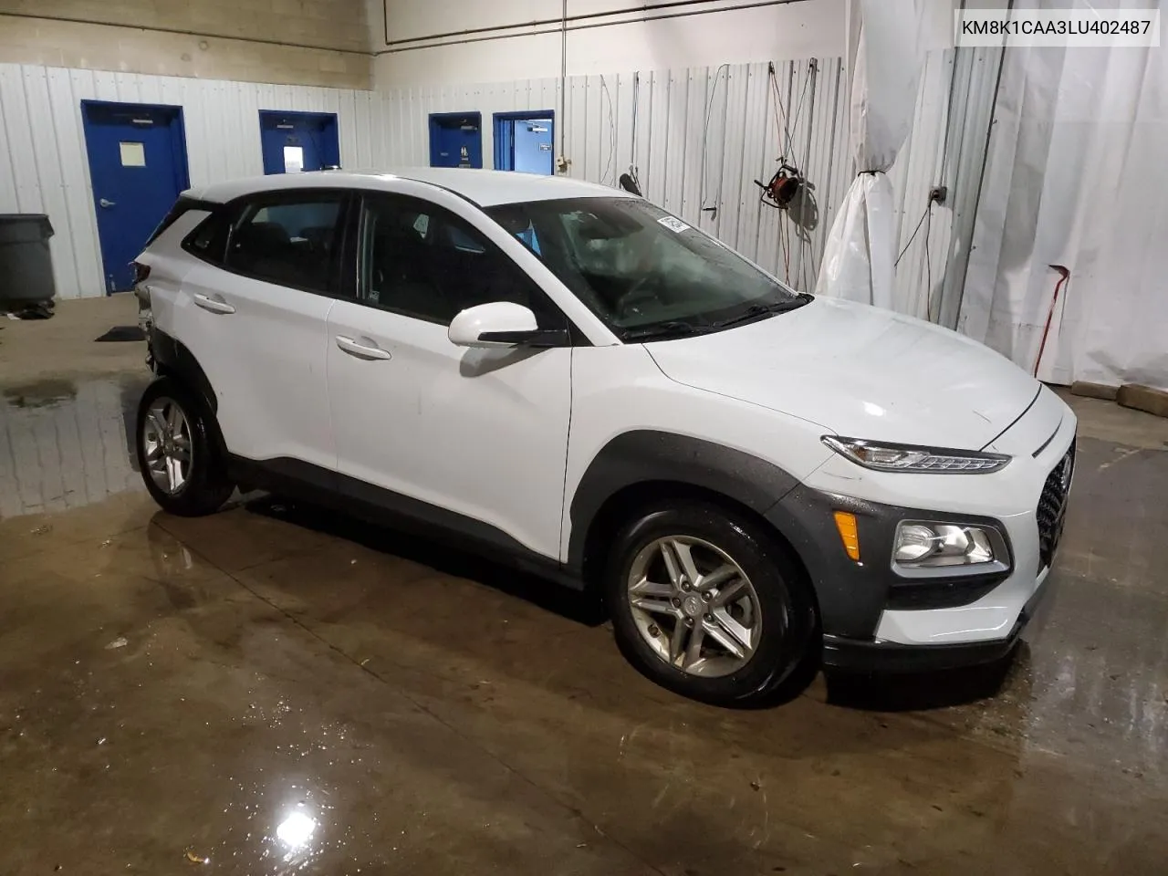 2020 Hyundai Kona Se VIN: KM8K1CAA3LU402487 Lot: 74955514