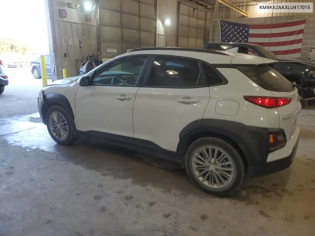 2020 Hyundai Kona Sel Plus VIN: KM8K62AAXLU417015 Lot: 75097734