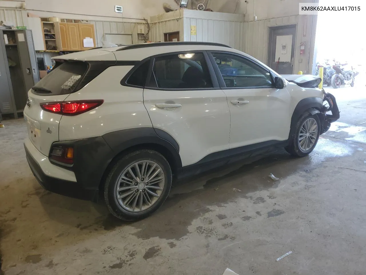 2020 Hyundai Kona Sel Plus VIN: KM8K62AAXLU417015 Lot: 75097734