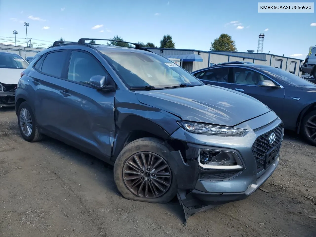 2020 Hyundai Kona Sel Plus VIN: KM8K6CAA2LU556920 Lot: 75213754