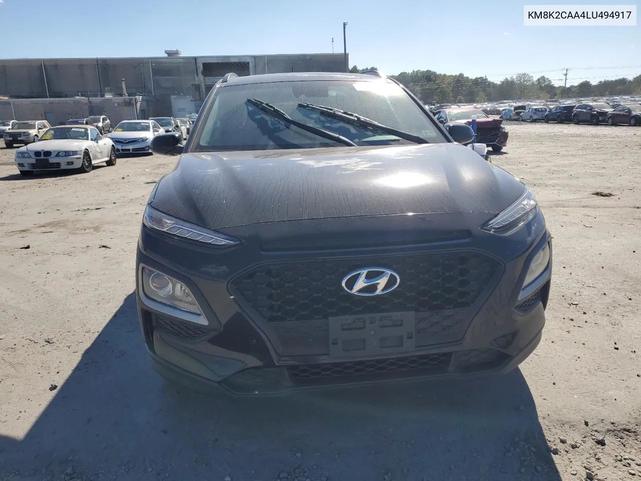 2020 Hyundai Kona Sel VIN: KM8K2CAA4LU494917 Lot: 75325604