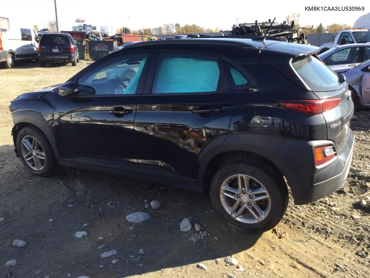 2020 Hyundai Kona Se VIN: KM8K1CAA3LU530969 Lot: 75684534