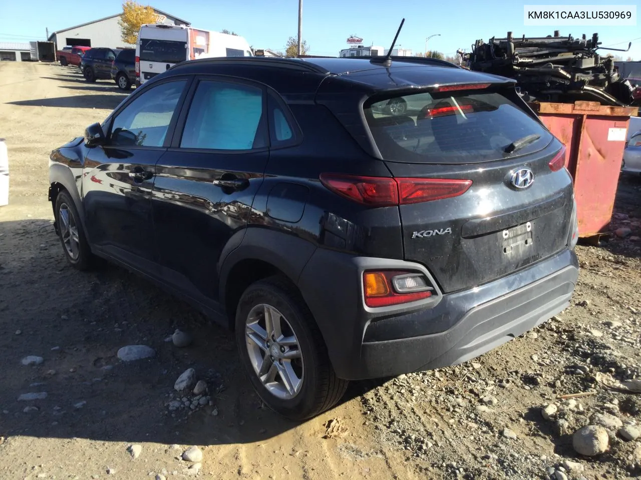 2020 Hyundai Kona Se VIN: KM8K1CAA3LU530969 Lot: 75684534