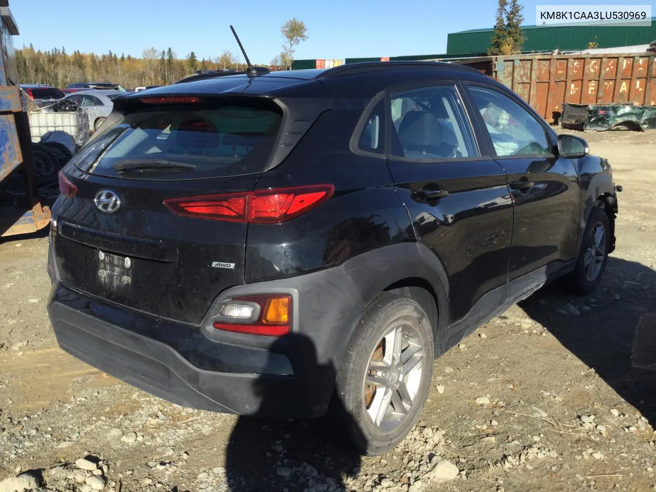 2020 Hyundai Kona Se VIN: KM8K1CAA3LU530969 Lot: 75684534