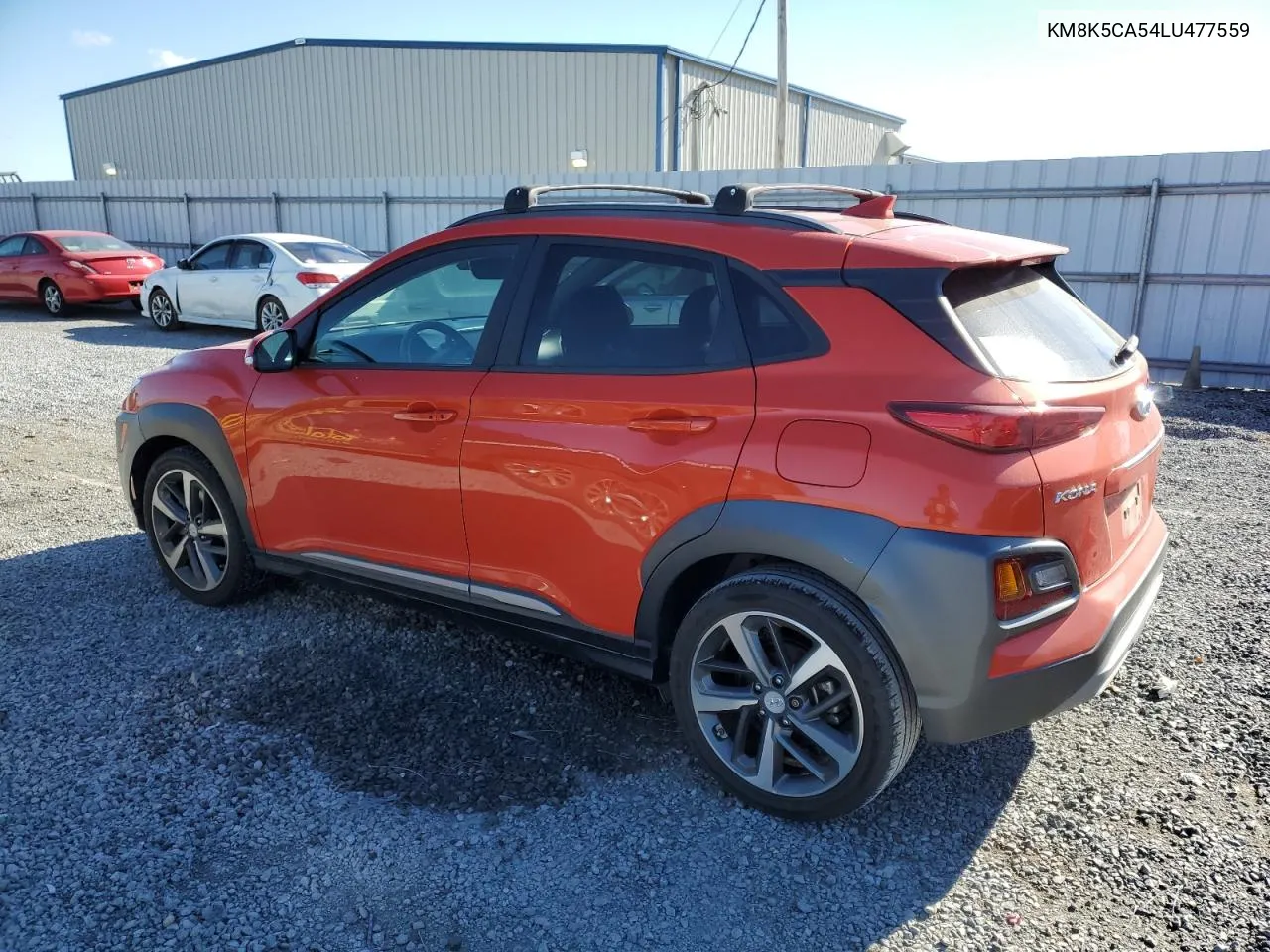 2020 Hyundai Kona Ultimate VIN: KM8K5CA54LU477559 Lot: 75710954