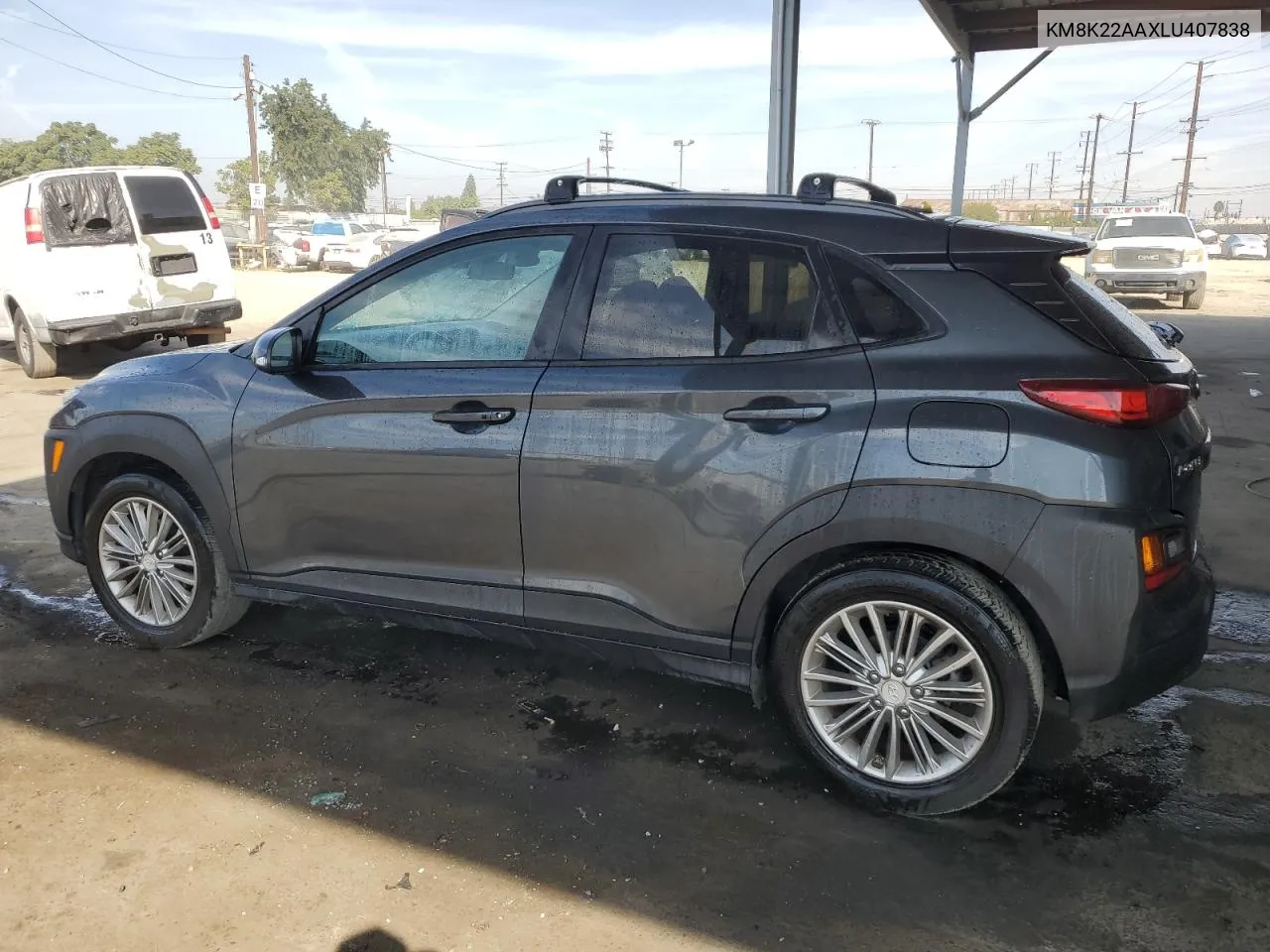 KM8K22AAXLU407838 2020 Hyundai Kona Sel