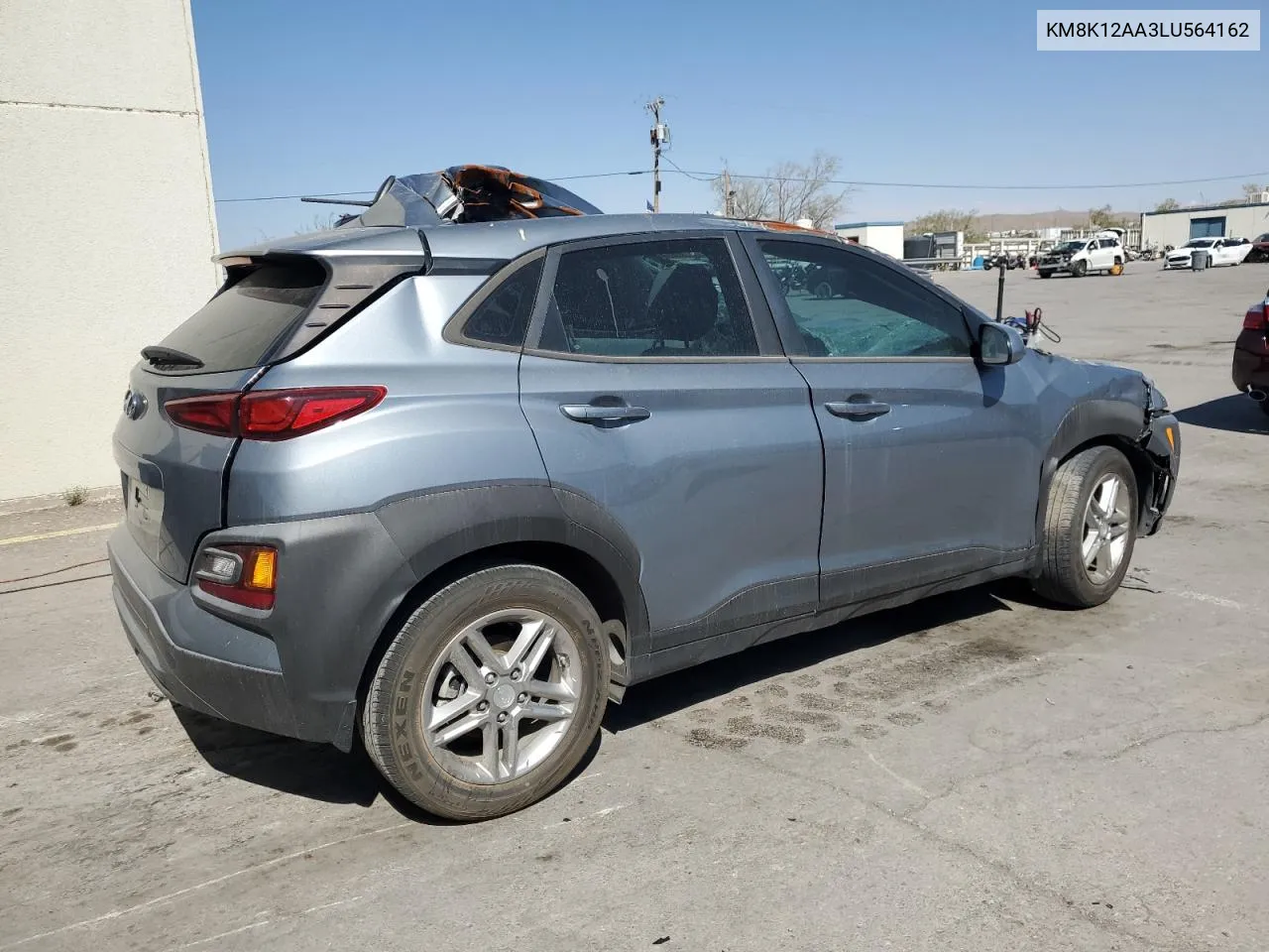 2020 Hyundai Kona Se VIN: KM8K12AA3LU564162 Lot: 75770924