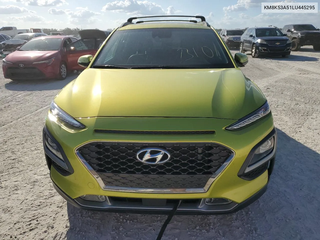 2020 Hyundai Kona Ultimate VIN: KM8K53A51LU445295 Lot: 75877854