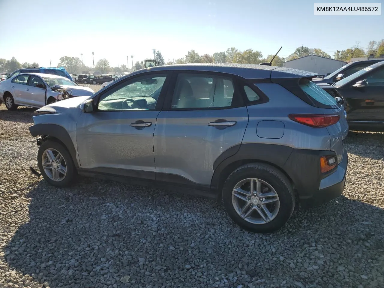 2020 Hyundai Kona Se VIN: KM8K12AA4LU486572 Lot: 76508634