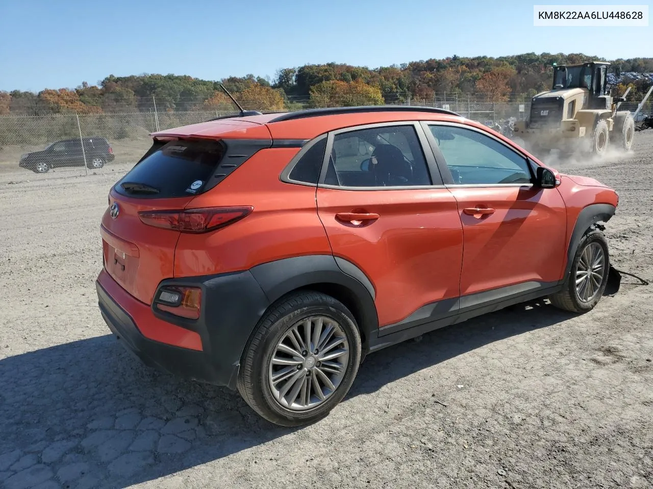 2020 Hyundai Kona Sel VIN: KM8K22AA6LU448628 Lot: 76863394