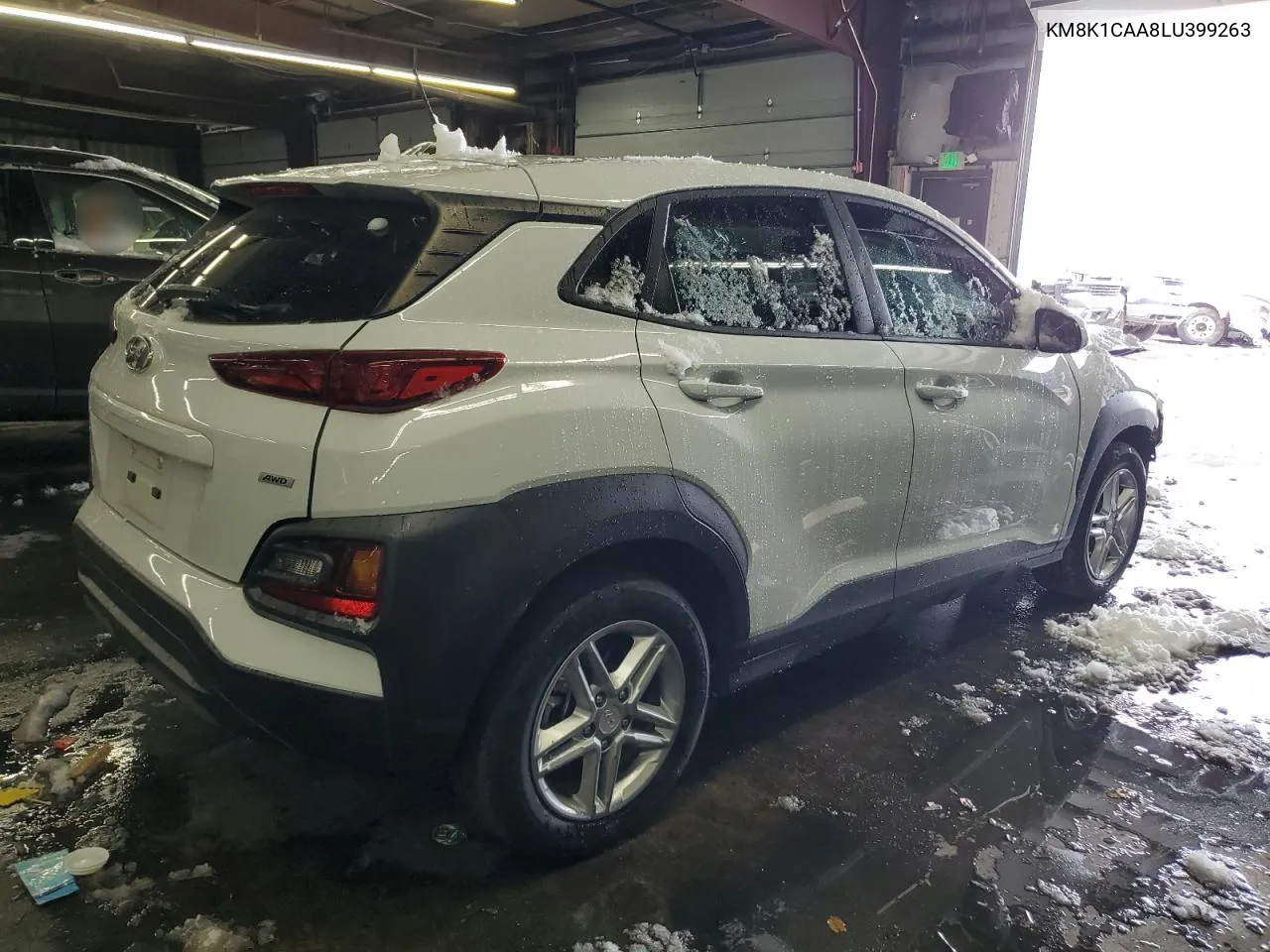 2020 Hyundai Kona Se VIN: KM8K1CAA8LU399263 Lot: 76946474