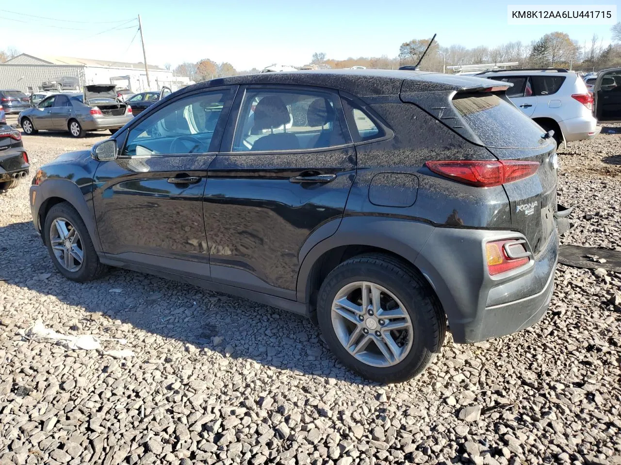 2020 Hyundai Kona Se VIN: KM8K12AA6LU441715 Lot: 77103354