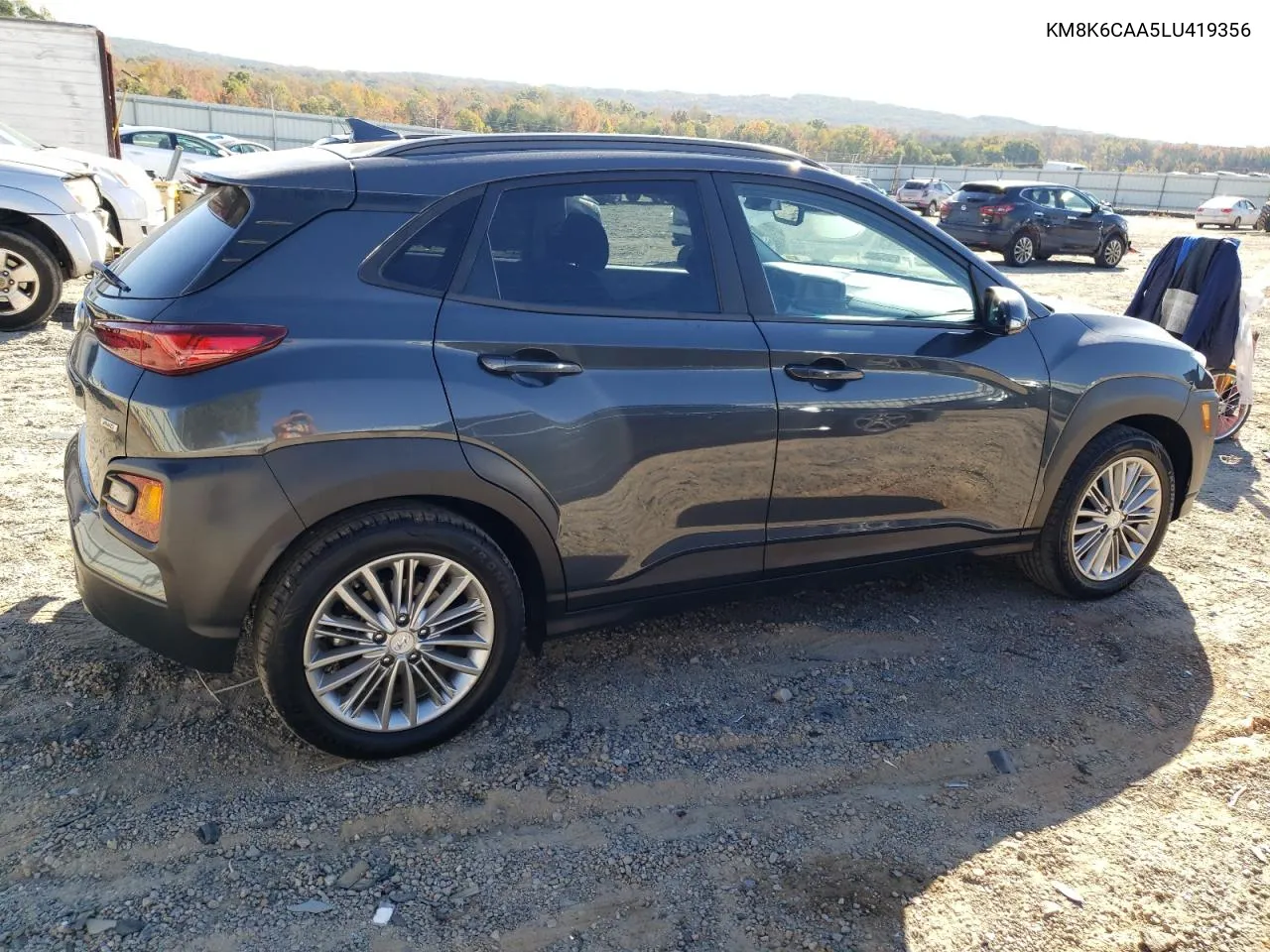 2020 Hyundai Kona Sel Plus VIN: KM8K6CAA5LU419356 Lot: 77176094