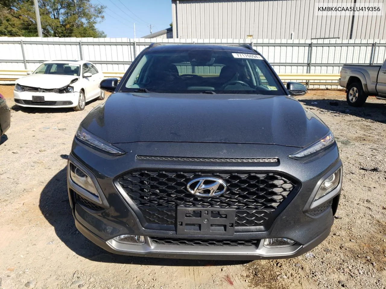 2020 Hyundai Kona Sel Plus VIN: KM8K6CAA5LU419356 Lot: 77176094