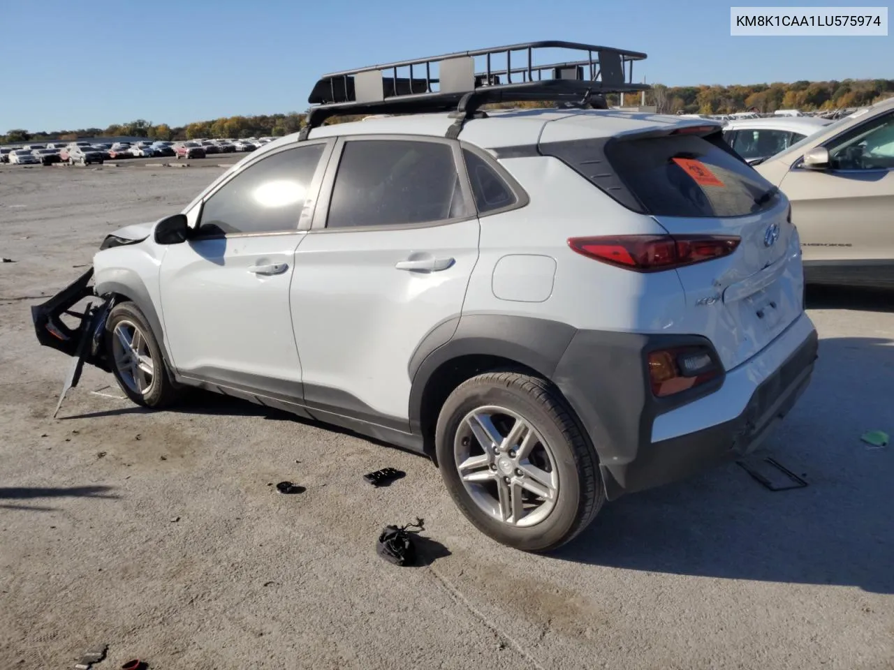 2020 Hyundai Kona Se VIN: KM8K1CAA1LU575974 Lot: 77323234