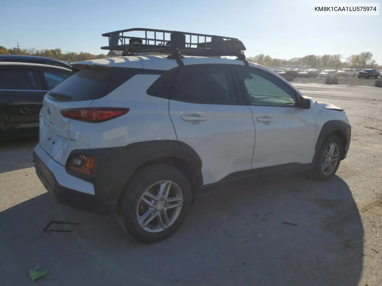 2020 Hyundai Kona Se VIN: KM8K1CAA1LU575974 Lot: 77323234