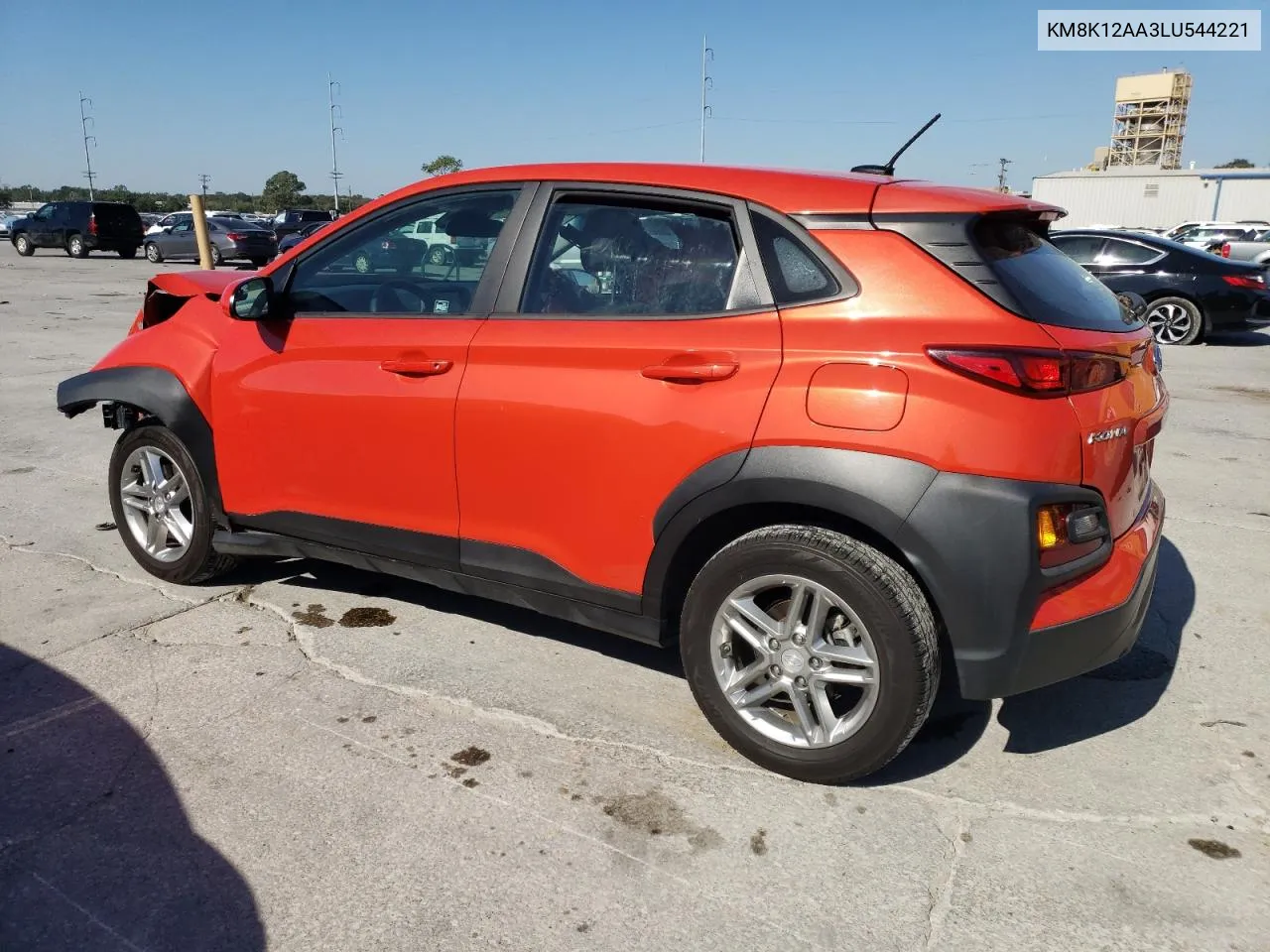 2020 Hyundai Kona Se VIN: KM8K12AA3LU544221 Lot: 77560454