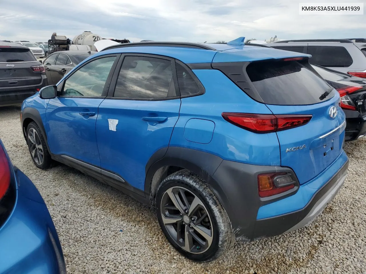 2020 Hyundai Kona Ultimate VIN: KM8K53A5XLU441939 Lot: 77787714