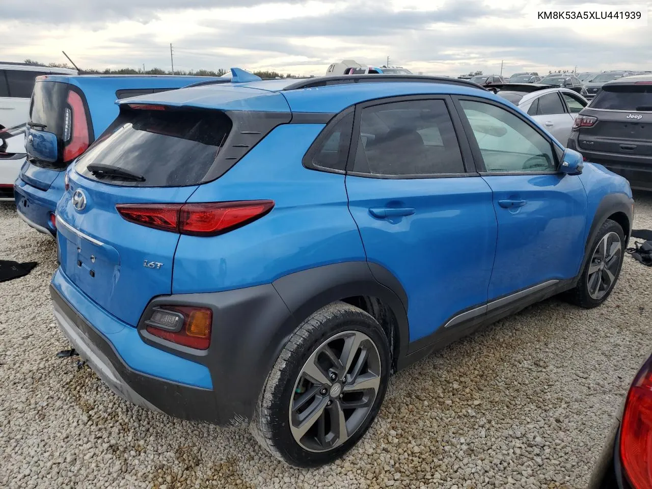 2020 Hyundai Kona Ultimate VIN: KM8K53A5XLU441939 Lot: 77787714