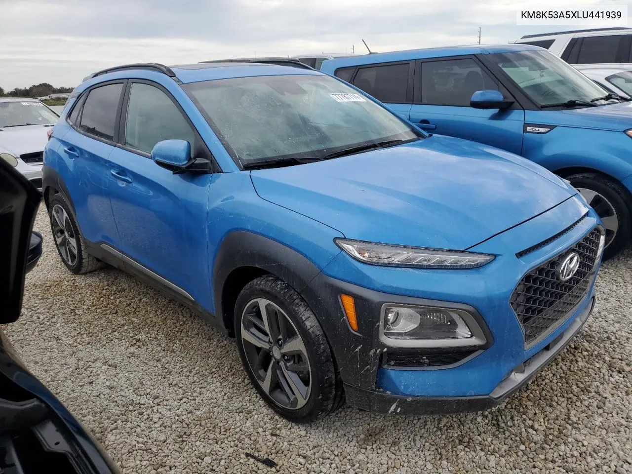 2020 Hyundai Kona Ultimate VIN: KM8K53A5XLU441939 Lot: 77787714