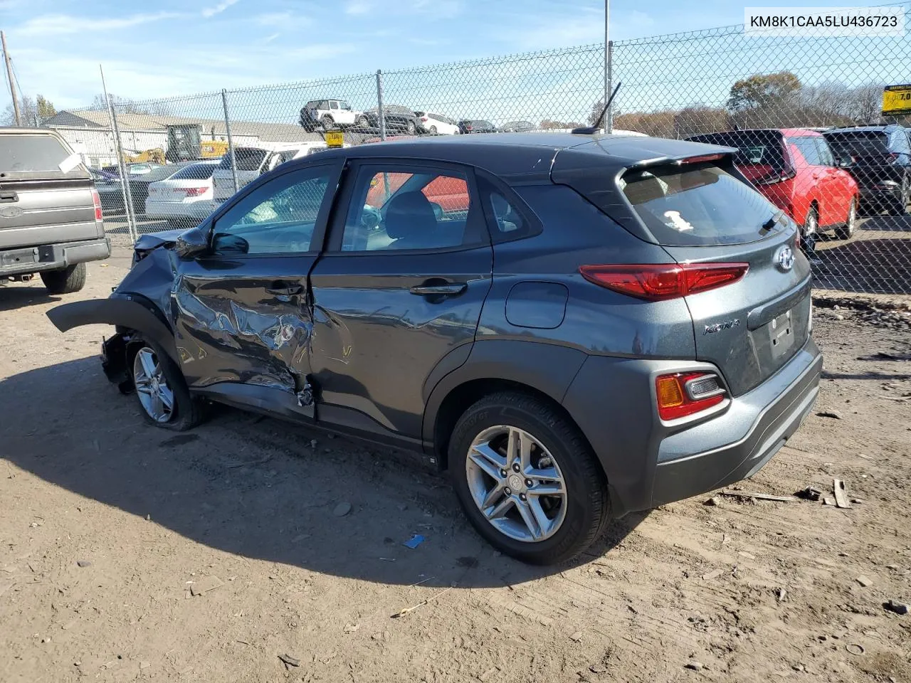 2020 Hyundai Kona Se VIN: KM8K1CAA5LU436723 Lot: 78365064