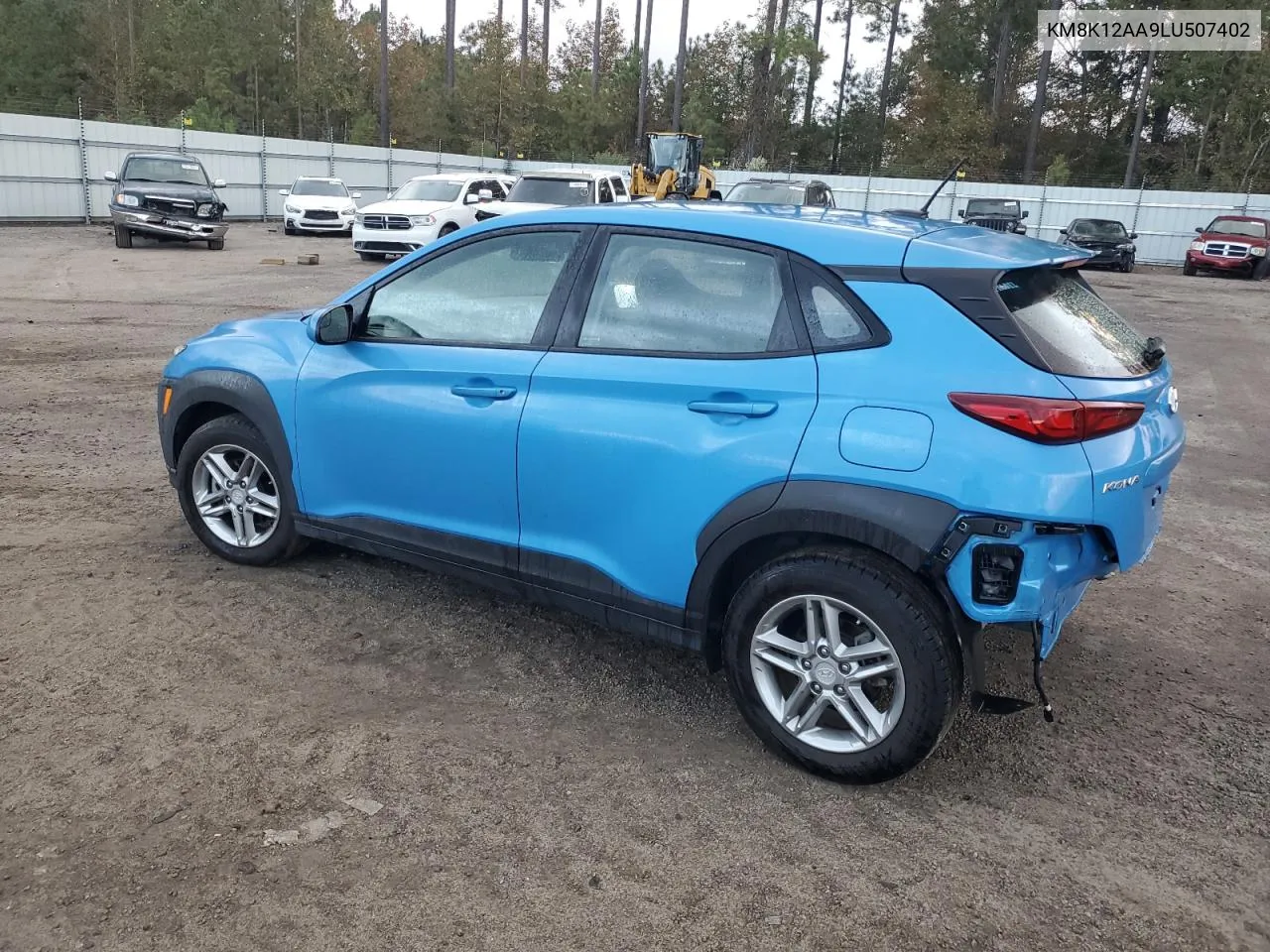 2020 Hyundai Kona Se VIN: KM8K12AA9LU507402 Lot: 78600564