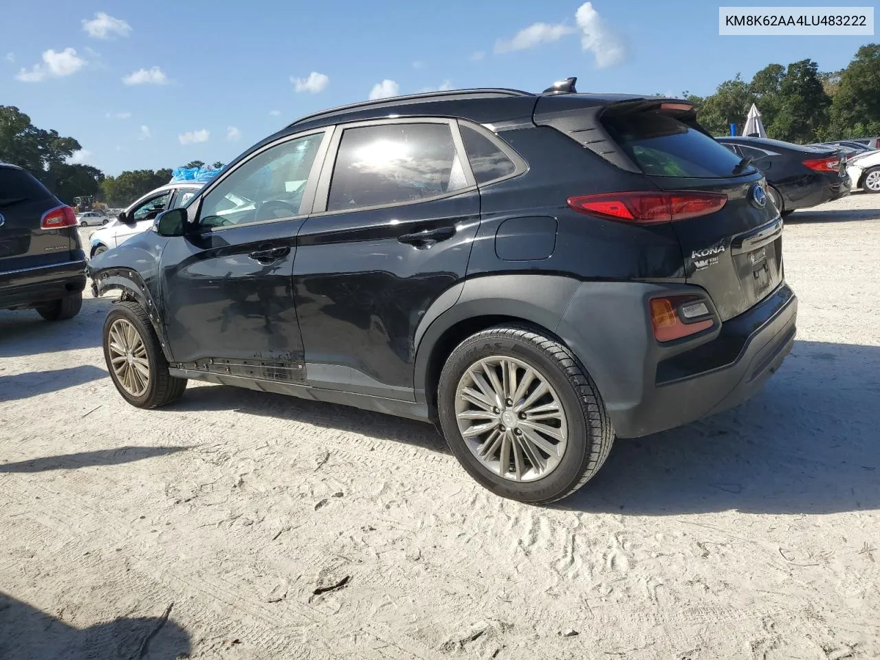 2020 Hyundai Kona Sel Plus VIN: KM8K62AA4LU483222 Lot: 78667304