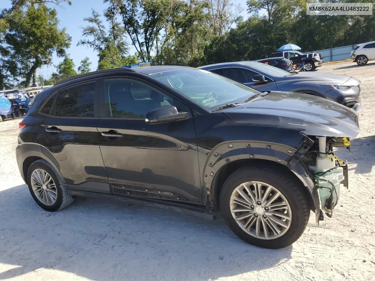 2020 Hyundai Kona Sel Plus VIN: KM8K62AA4LU483222 Lot: 78667304