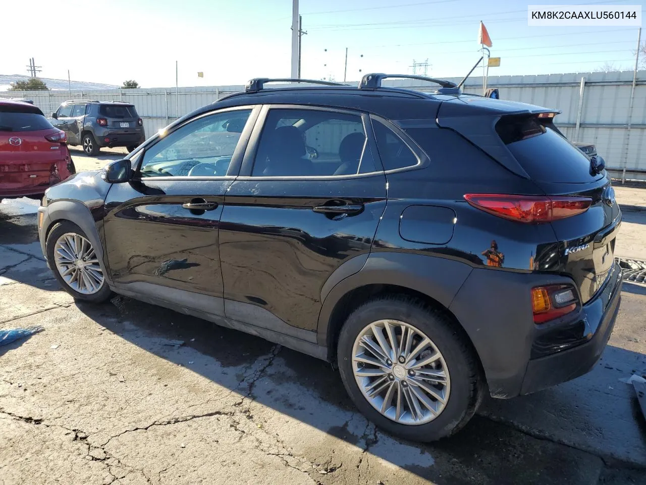 2020 Hyundai Kona Sel VIN: KM8K2CAAXLU560144 Lot: 78947494