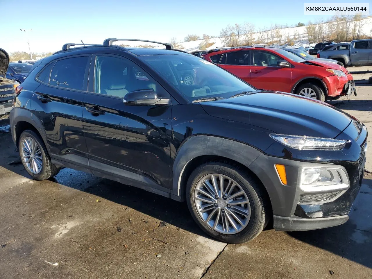 2020 Hyundai Kona Sel VIN: KM8K2CAAXLU560144 Lot: 78947494