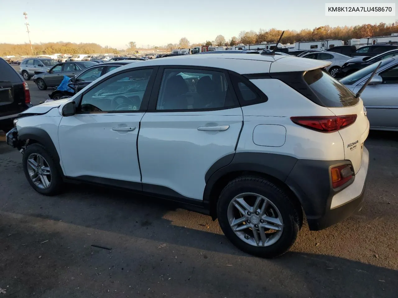 2020 Hyundai Kona Se VIN: KM8K12AA7LU458670 Lot: 79235234