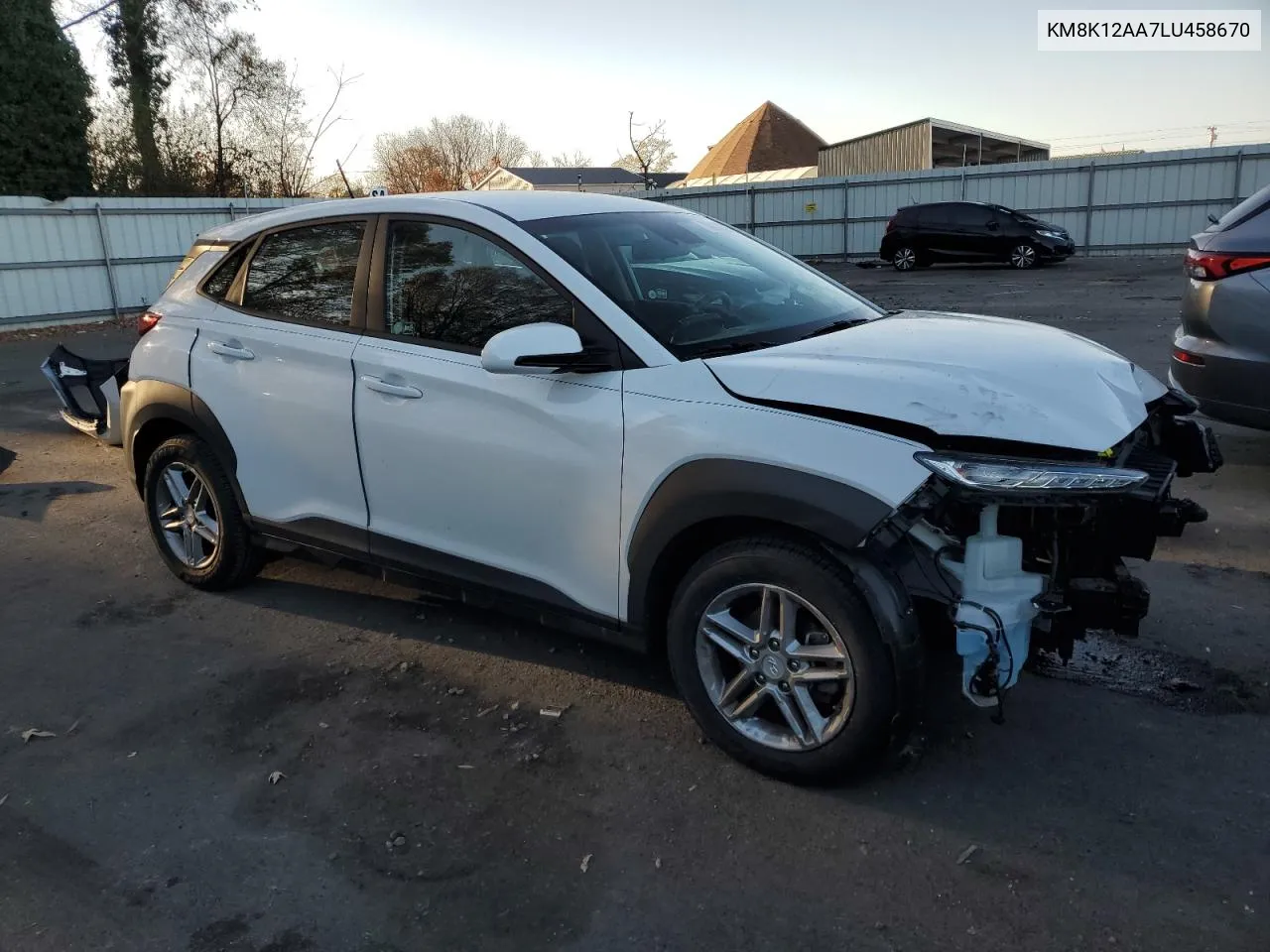 2020 Hyundai Kona Se VIN: KM8K12AA7LU458670 Lot: 79235234