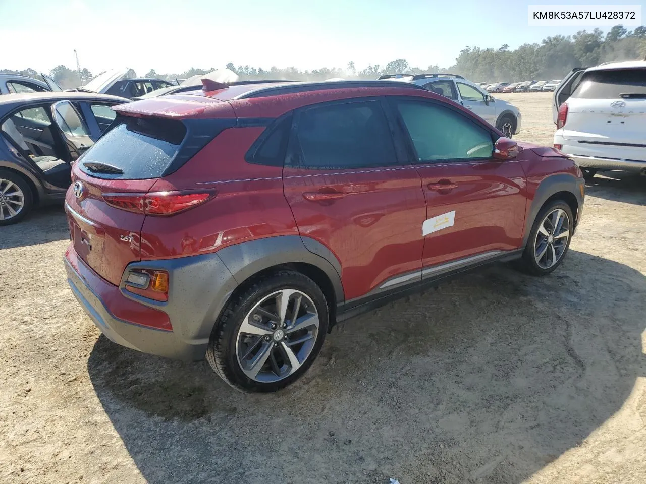 2020 Hyundai Kona Ultimate VIN: KM8K53A57LU428372 Lot: 79446314