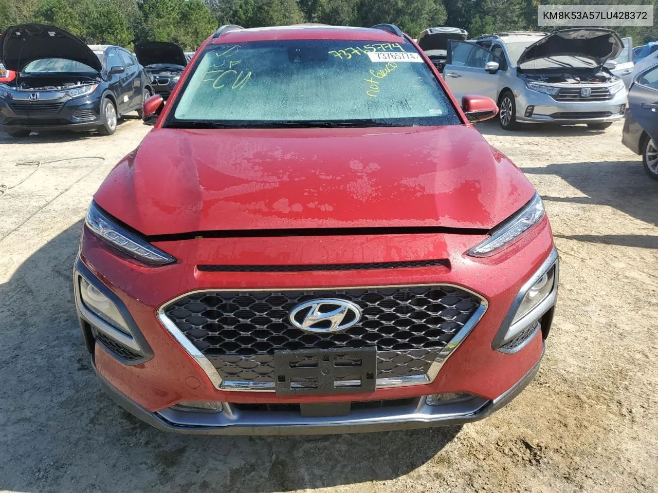 2020 Hyundai Kona Ultimate VIN: KM8K53A57LU428372 Lot: 79446314