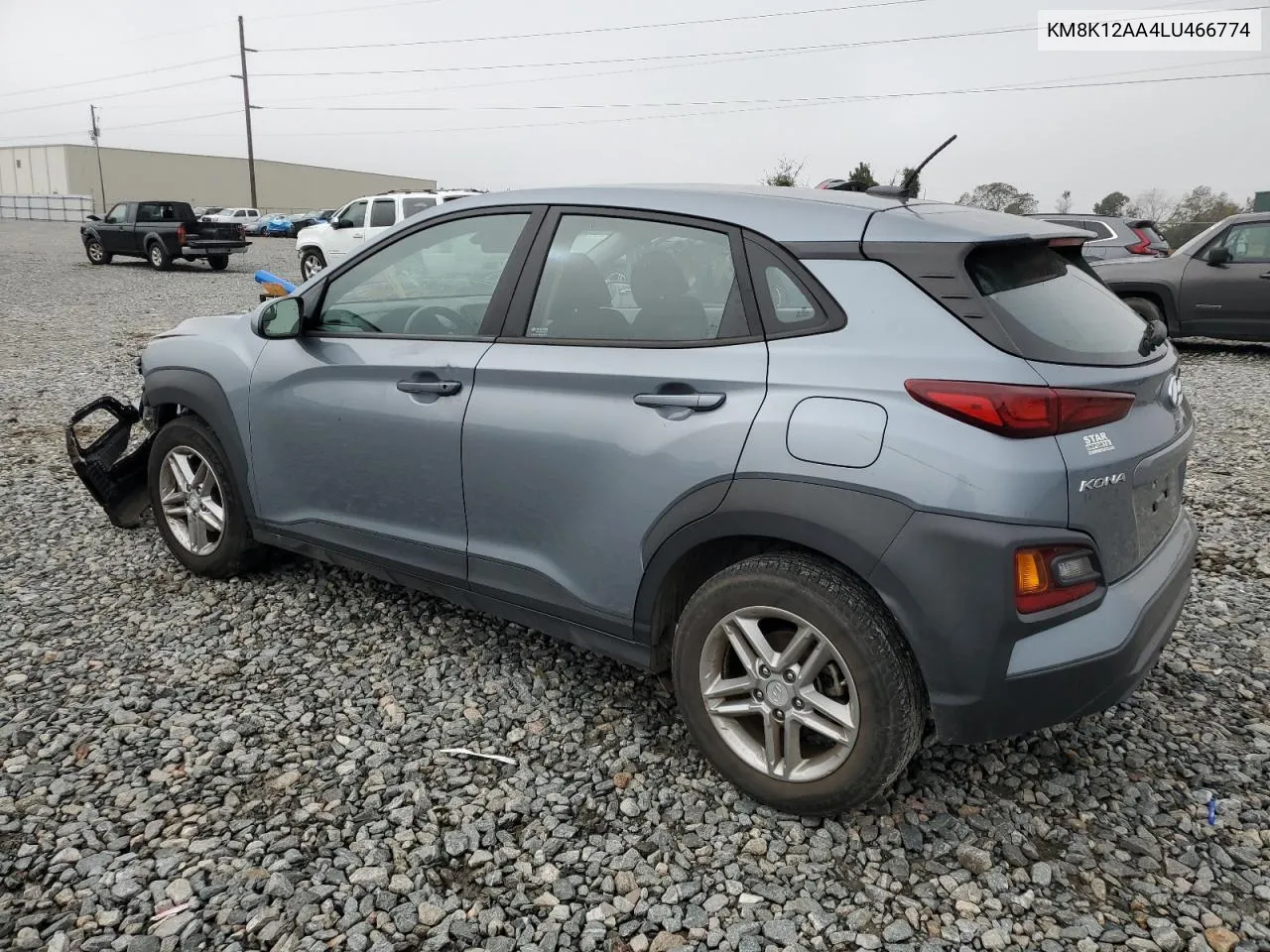 2020 Hyundai Kona Se VIN: KM8K12AA4LU466774 Lot: 79461724