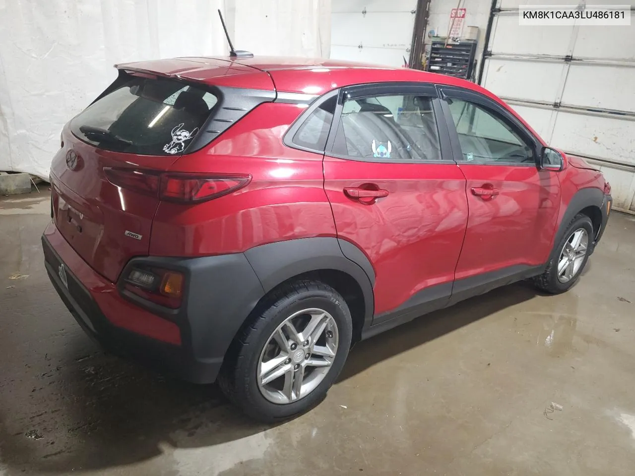 2020 Hyundai Kona Se VIN: KM8K1CAA3LU486181 Lot: 79581854