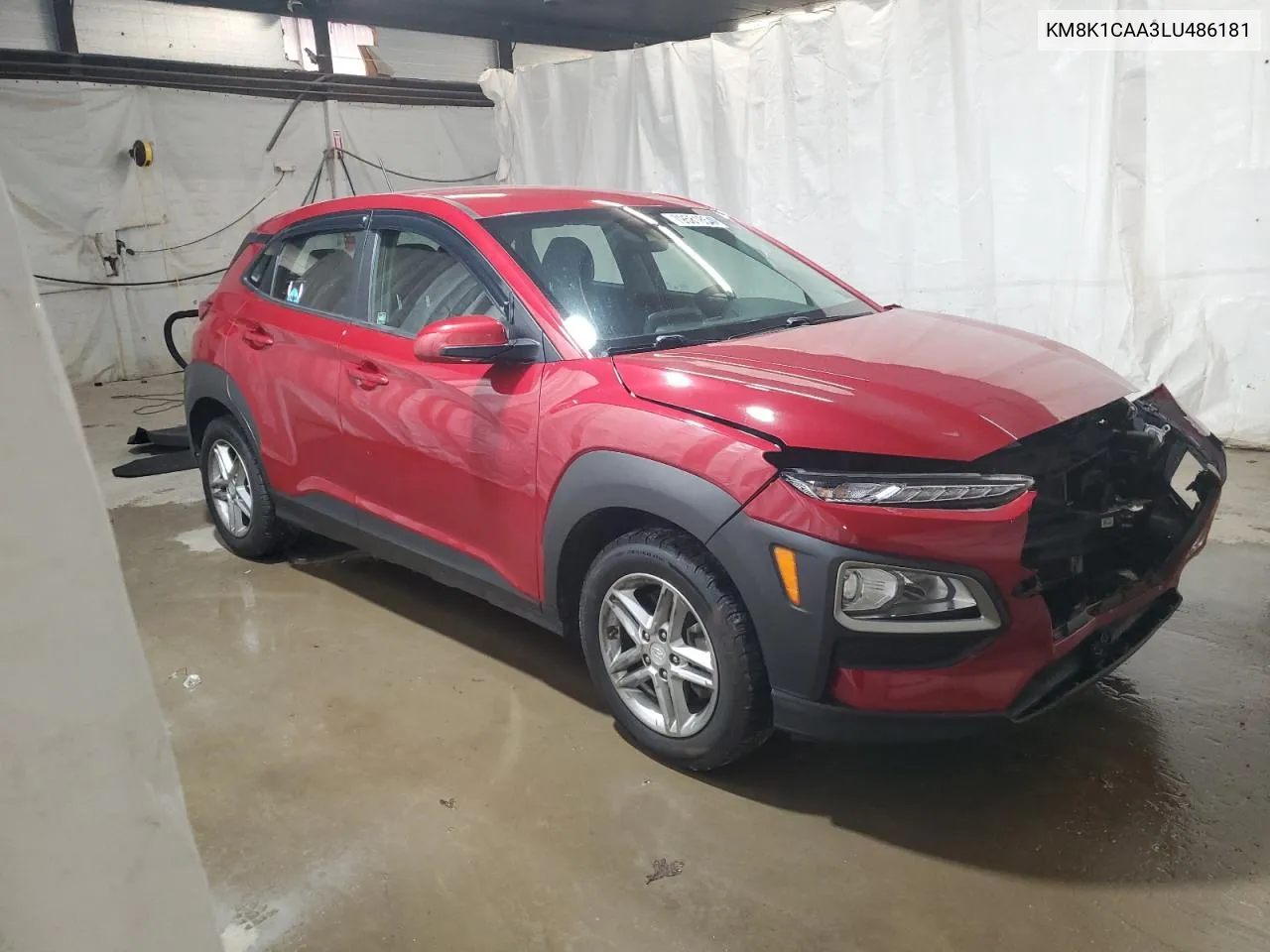 2020 Hyundai Kona Se VIN: KM8K1CAA3LU486181 Lot: 79581854